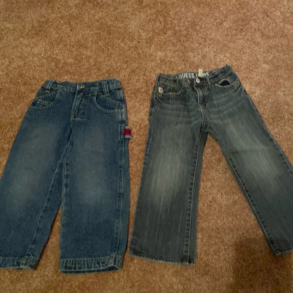 Toddler boy jeans Lee and Guess jeans pack
